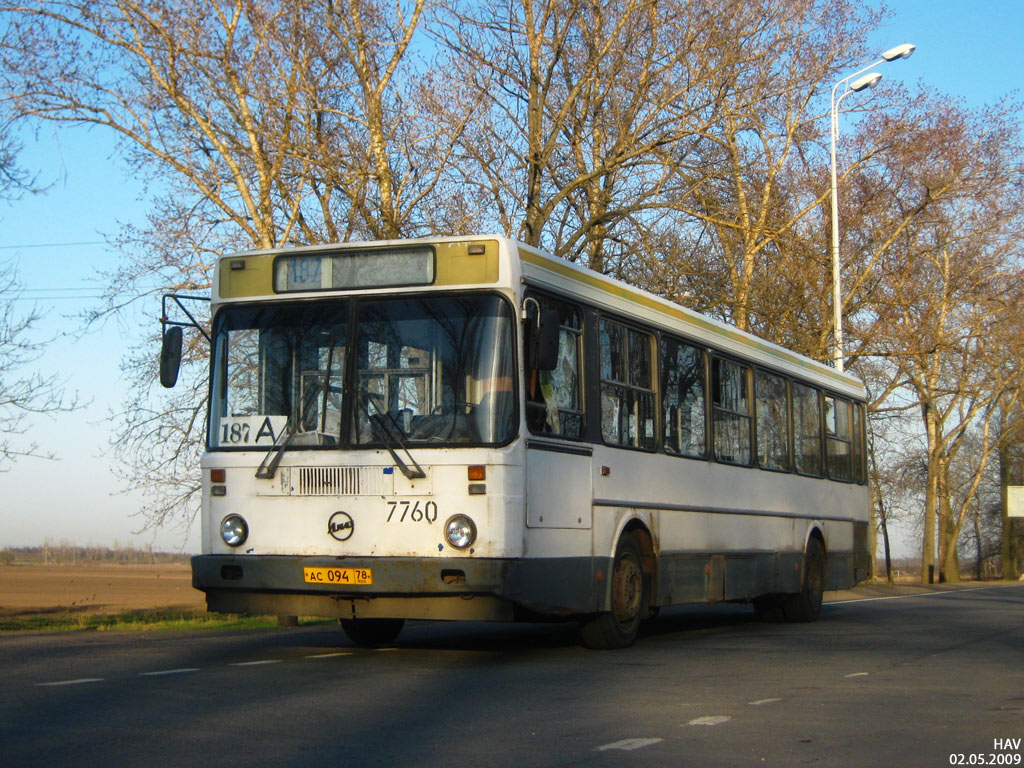 Санкт-Петербург, ЛиАЗ-5256.00 № 7760