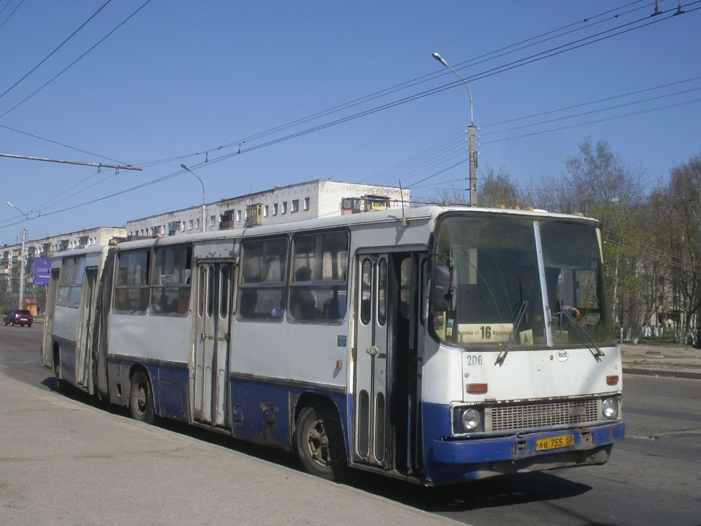 Novgorod region, Ikarus 280.33 # 206