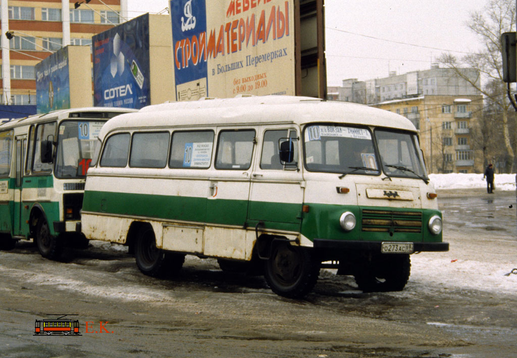 Тверская область, Robur LO 3000 № О 273 АС 69; Тверская область — Маршрутные такси Твери (2000 — 2009 гг.)