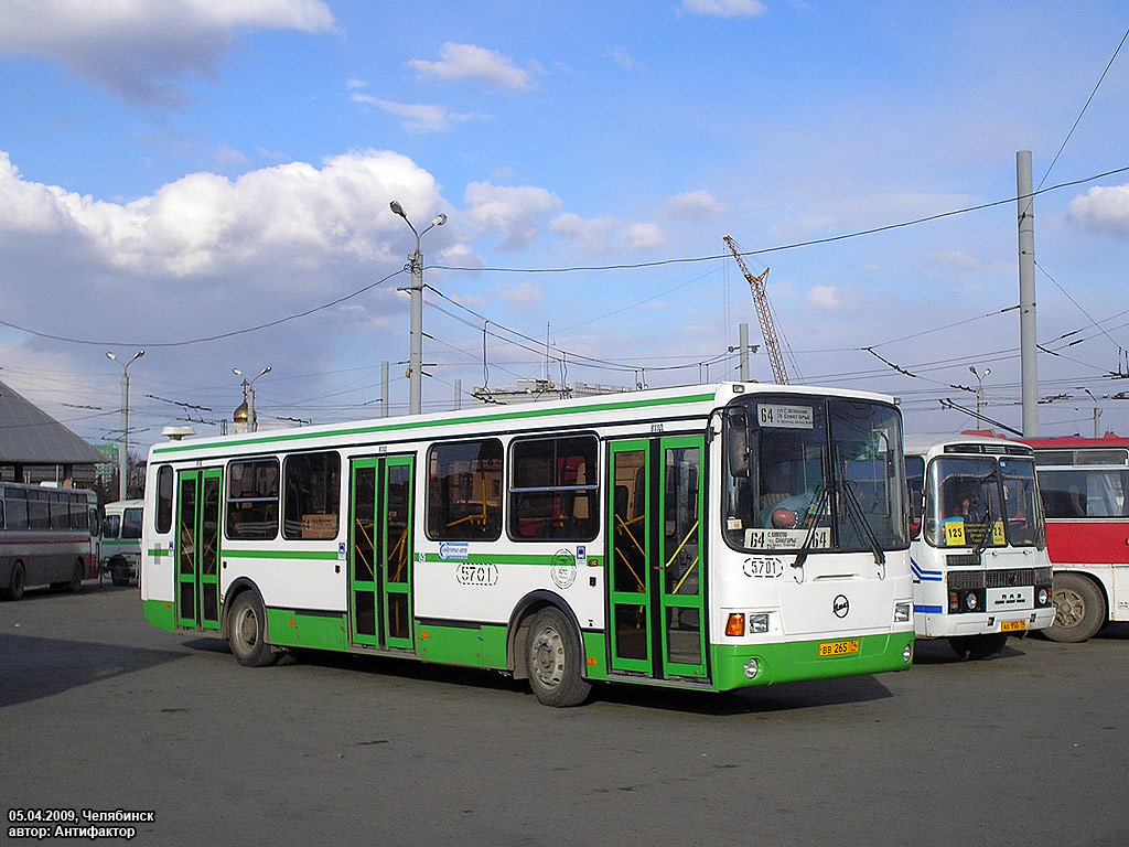 Челябинская область, ЛиАЗ-5256.26 № 5701