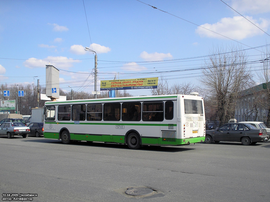 Chelyabinsk region, LiAZ-5256.26 # 5710