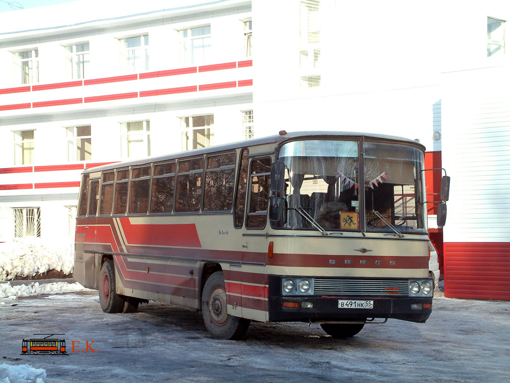 Omsk region, Sanos S314 № В 491 НК 55