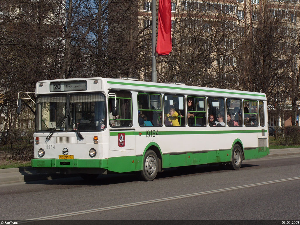 Москва, ЛиАЗ-5256.25 № 19154