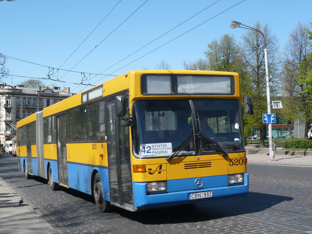 Литва, Mercedes-Benz O405G № 520