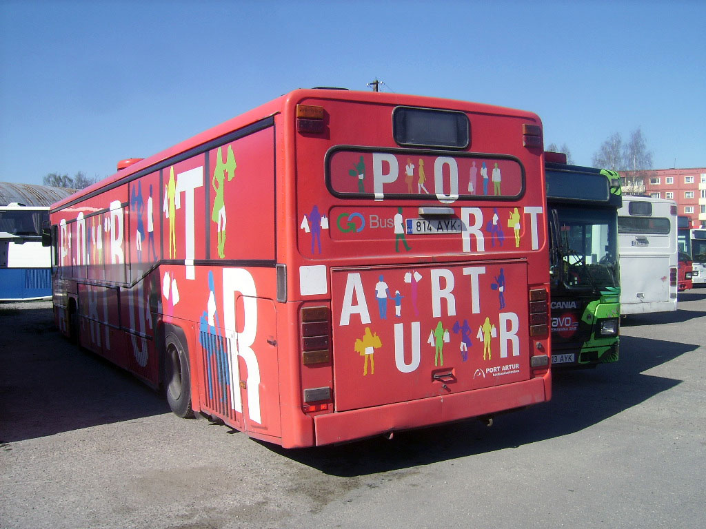 Эстония, Scania CN113CLL MaxCi № 814 AYK