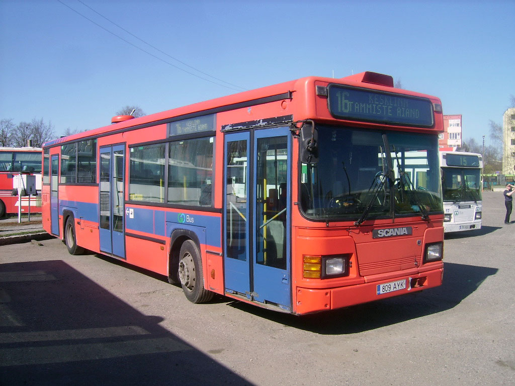 Эстония, Scania CN113CLL MaxCi № 809 AYK