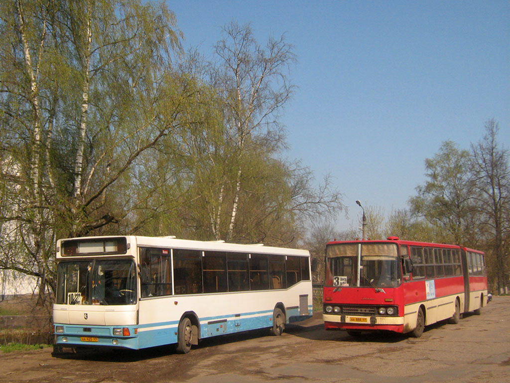 Tverės regionas, NefAZ-5299 Nr. АА 425 69; Tverės regionas, Ikarus 280.33 Nr. АА 888 69