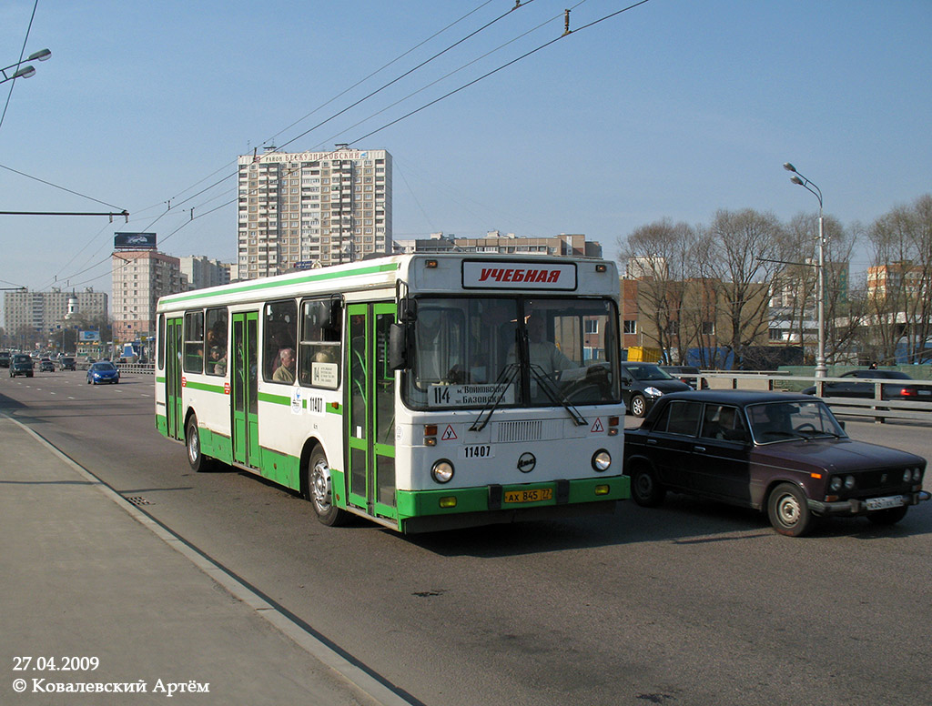 Москва, ЛиАЗ-5256.25 № 11407