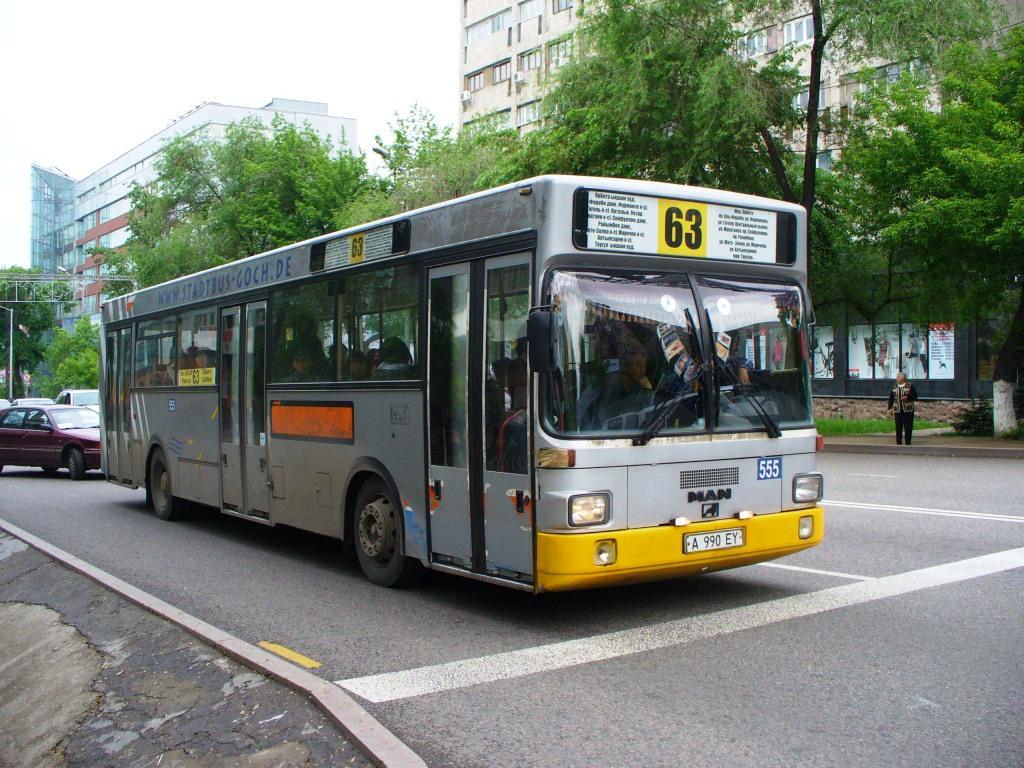 Алматы, MAN 791 SL202 № 555