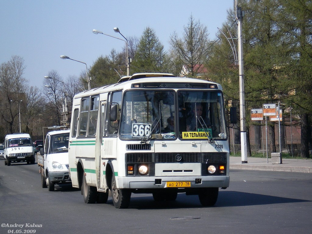 Санкт-Петербург, ПАЗ-32053 № 7526