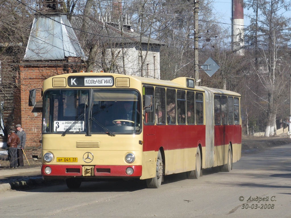 Владимирская область, Mercedes-Benz O305G № ВР 041 33