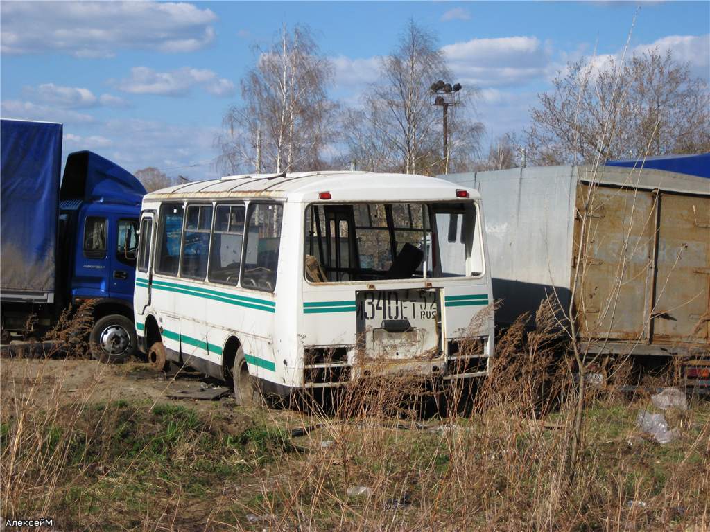 Нижегородская область — Автобусы без номеров