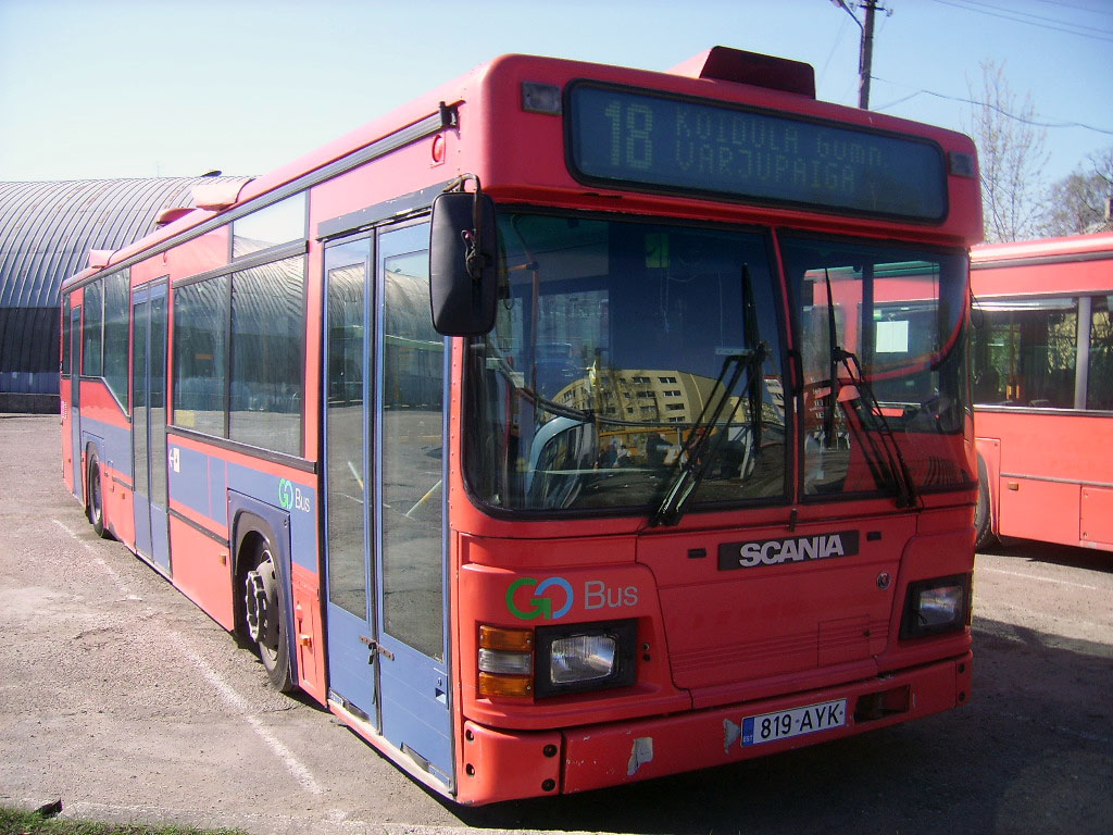 Эстония, Scania CN113CLL MaxCi № 819 AYK