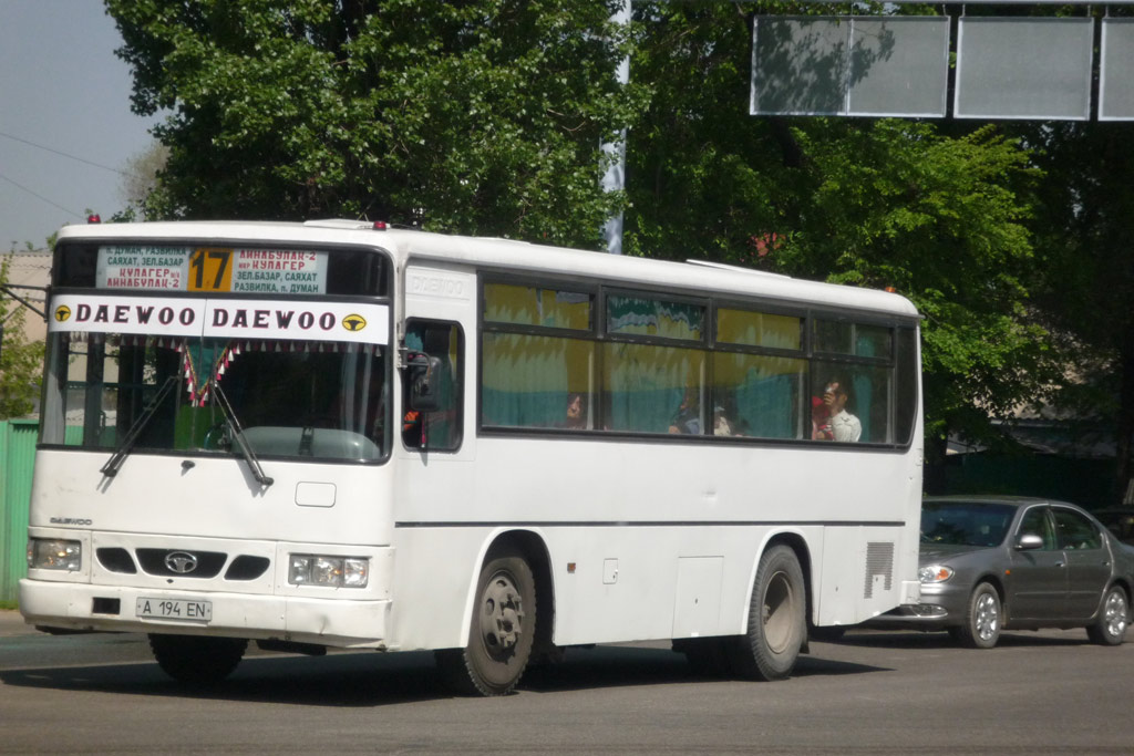 Алматы, Daewoo BS090 Royal Midi (Ulsan) № A 194 EN