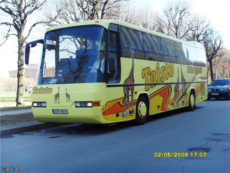 Эстония, Neoplan N316SHD Transliner № 875 MGY