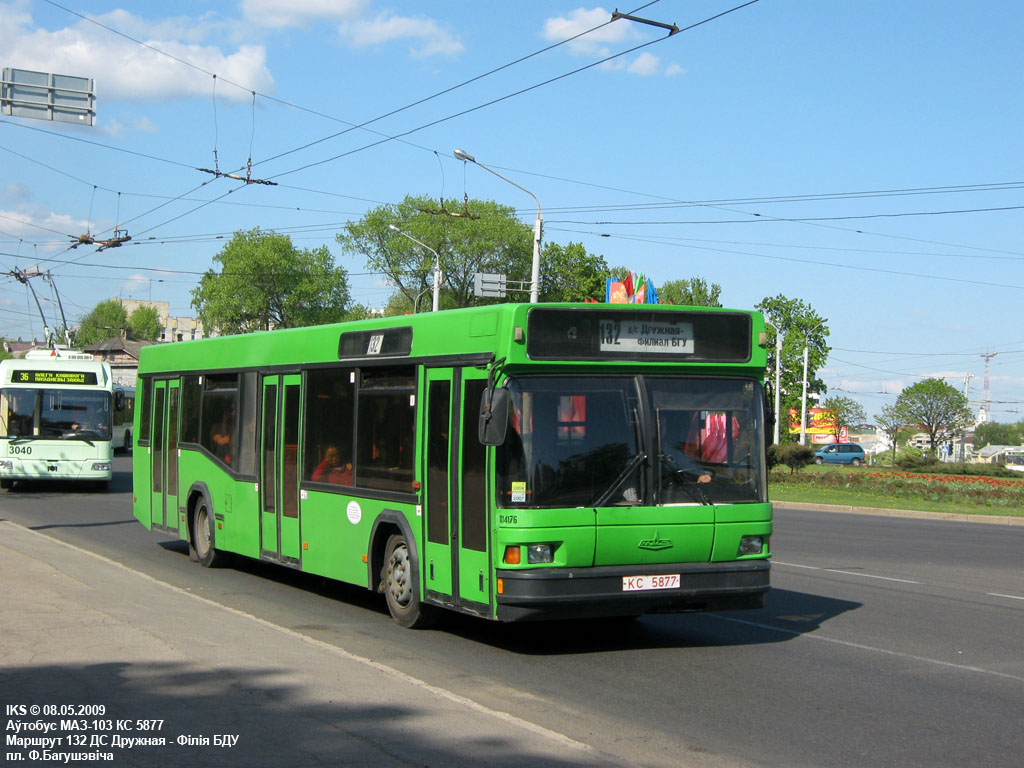 Minsk, MAZ-103.002 Nr. 014176