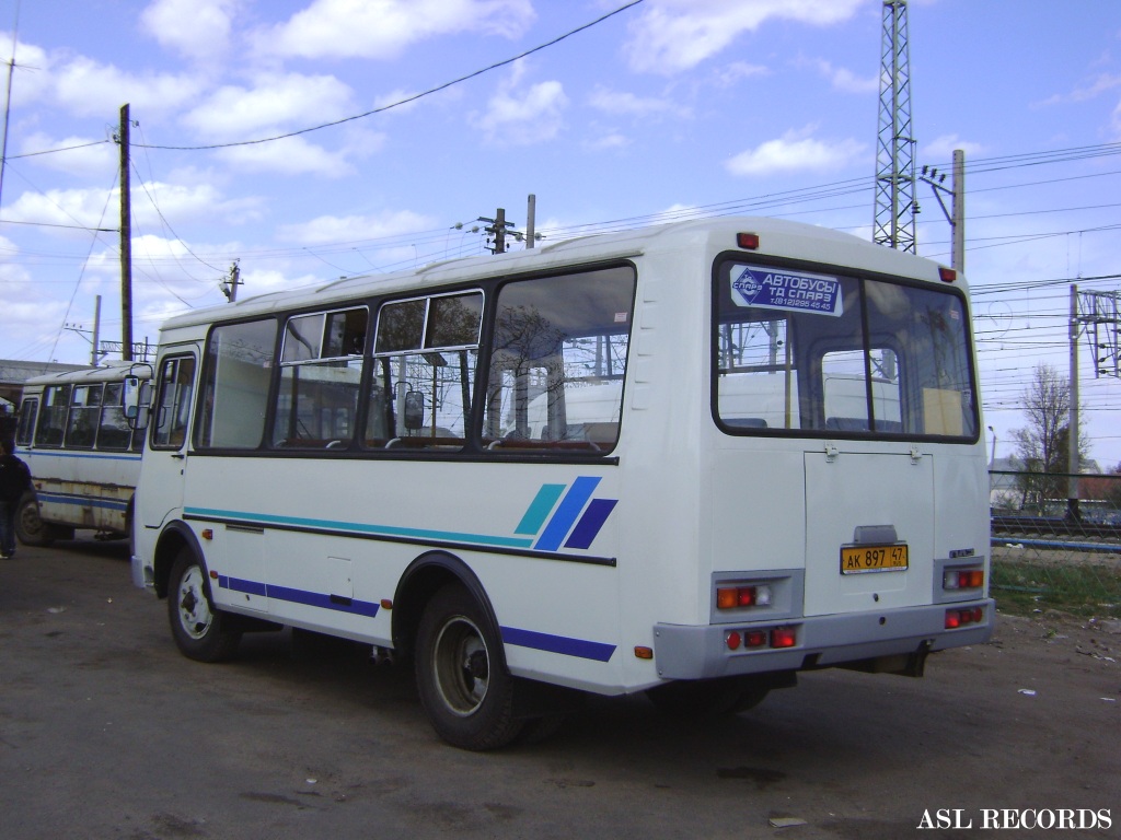 Ленинградская область, ПАЗ-32053-110-07 № АК 897 47