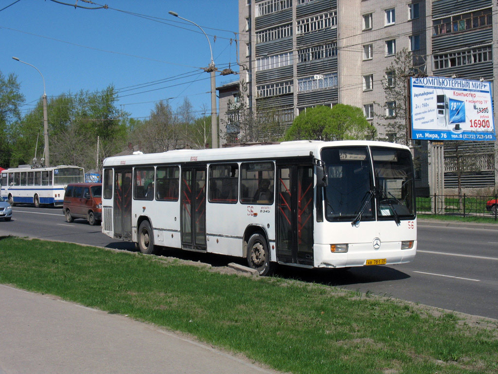 Vologda region, Mercedes-Benz O345 č. 56