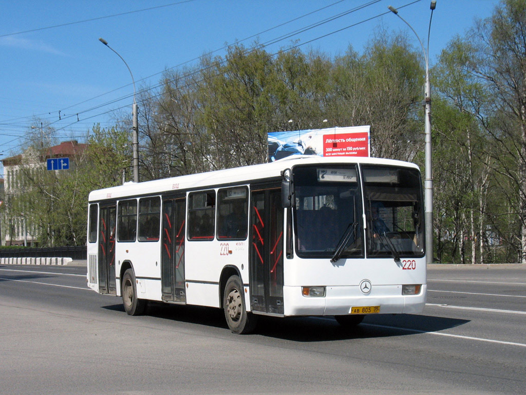 Vologda region, Mercedes-Benz O345 č. 220