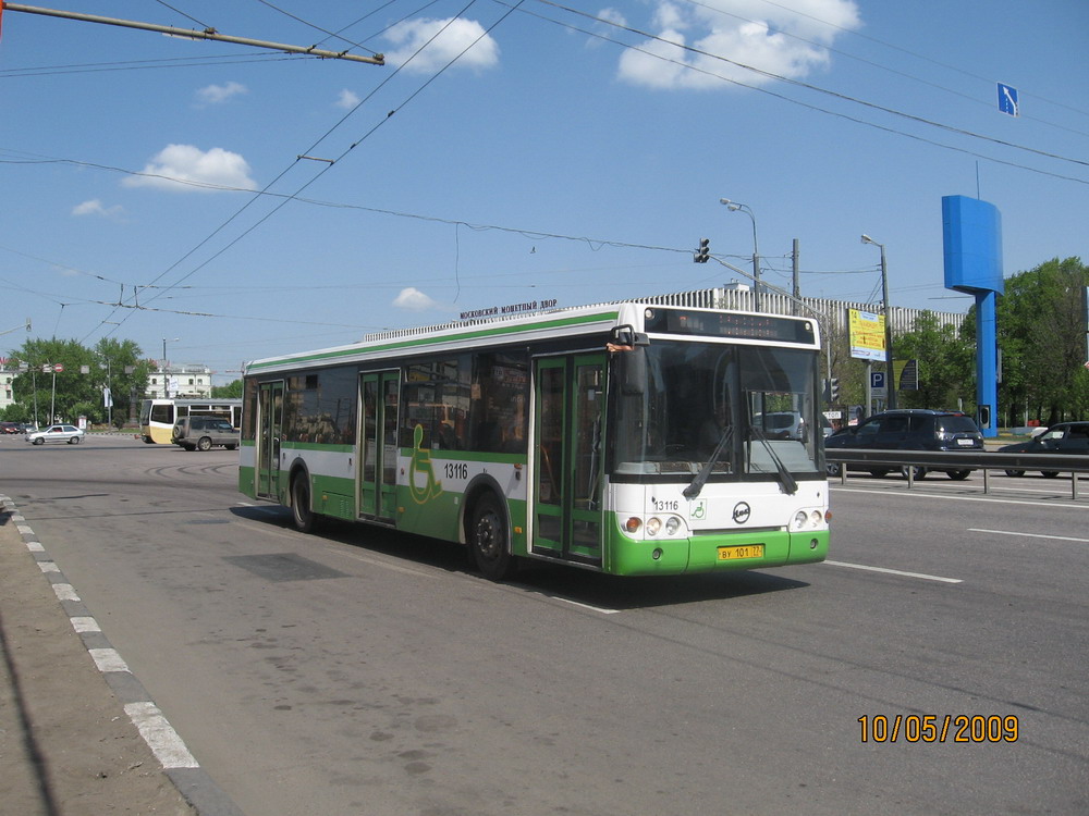 Москва, ЛиАЗ-5292.20 № 13116