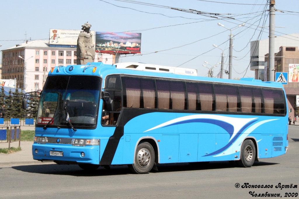 Челябинская область, Kia KM949 Granbird № Х 854 ЕК 174