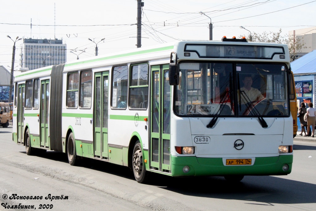 Челябинская область, ЛиАЗ-6212.00 № 3630