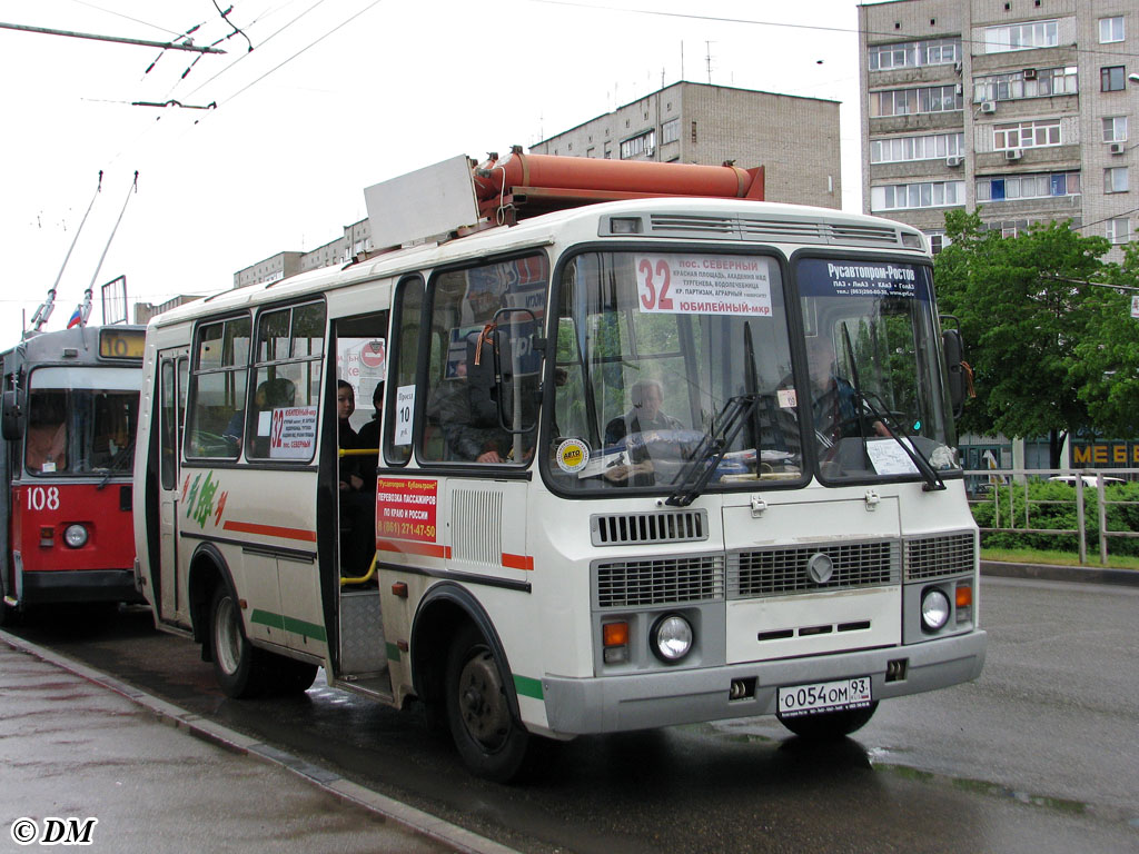 Краснодарский край, ПАЗ-32054 № О 054 ОМ 93