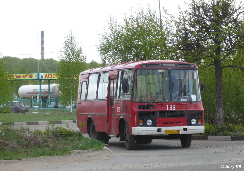 Марий Эл, ПАЗ-3205-110 № 196