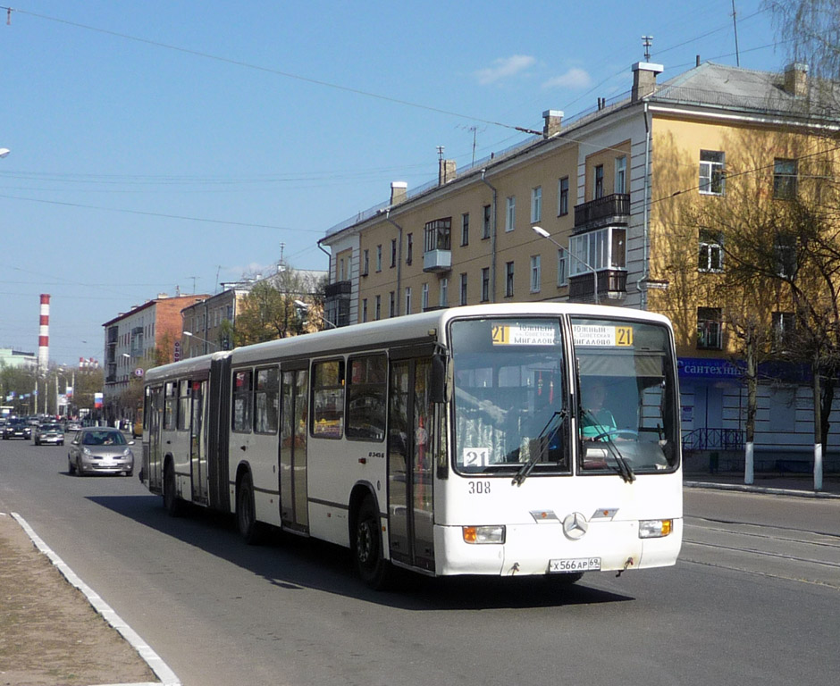 Тверская область, Mercedes-Benz O345G № 308; Тверская область — Городские, пригородные и служебные автобусы Твери (2000 — 2009 гг.)