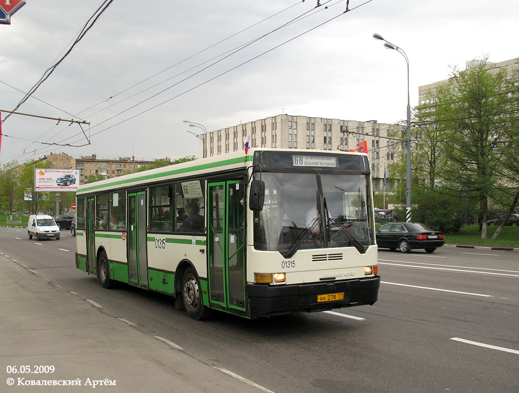 Москва, Ikarus 415.33 № 01315