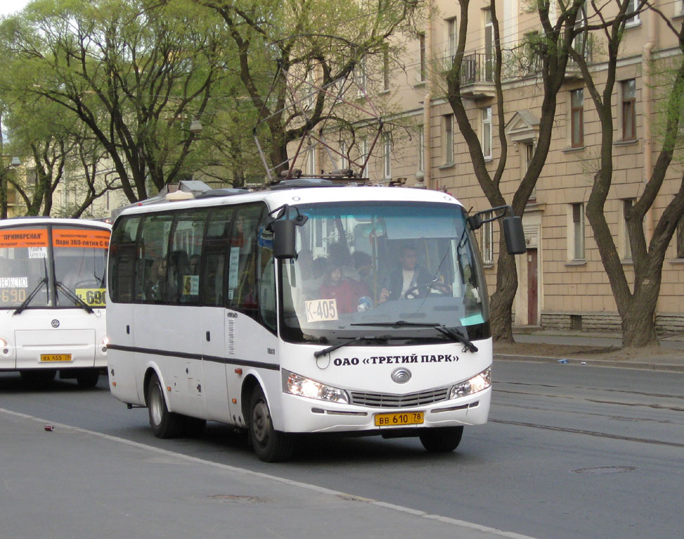 Санкт-Петербург, Yutong ZK6737D № ВВ 610 78