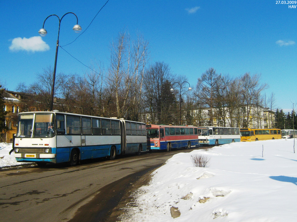 Ленинградская область, Ikarus 280.33O № АЕ 683 47; Ленинградская область — Разные фотографии