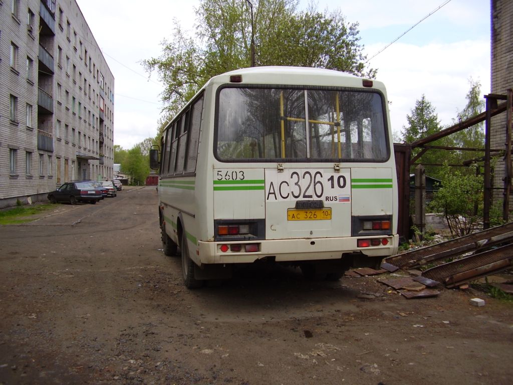 Карелия, ПАЗ-32054-07 № АС 326 10