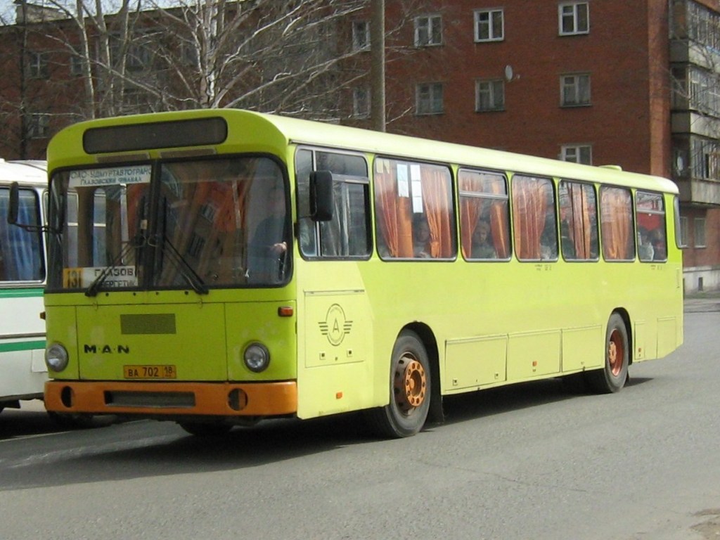 Удмуртия, MAN 789 SÜ240 № ВА 702 18