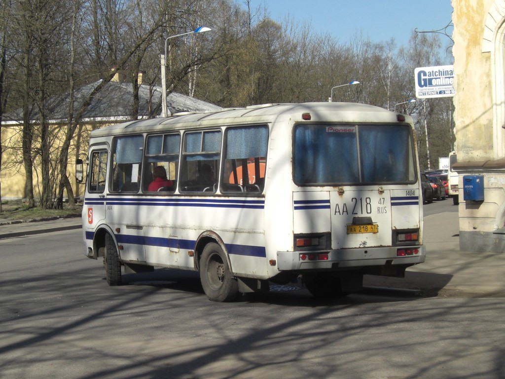 Ленинградская область, ПАЗ-32053 № 1404