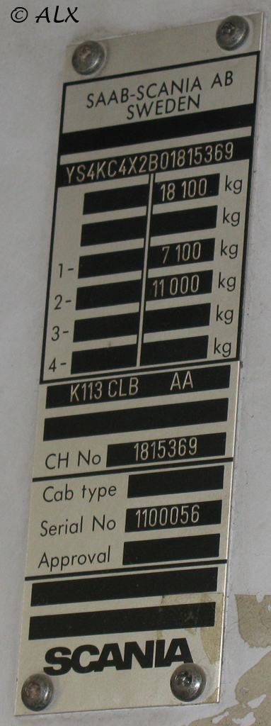 Воронежская область, Scania CK113CLB № АХ 456 36