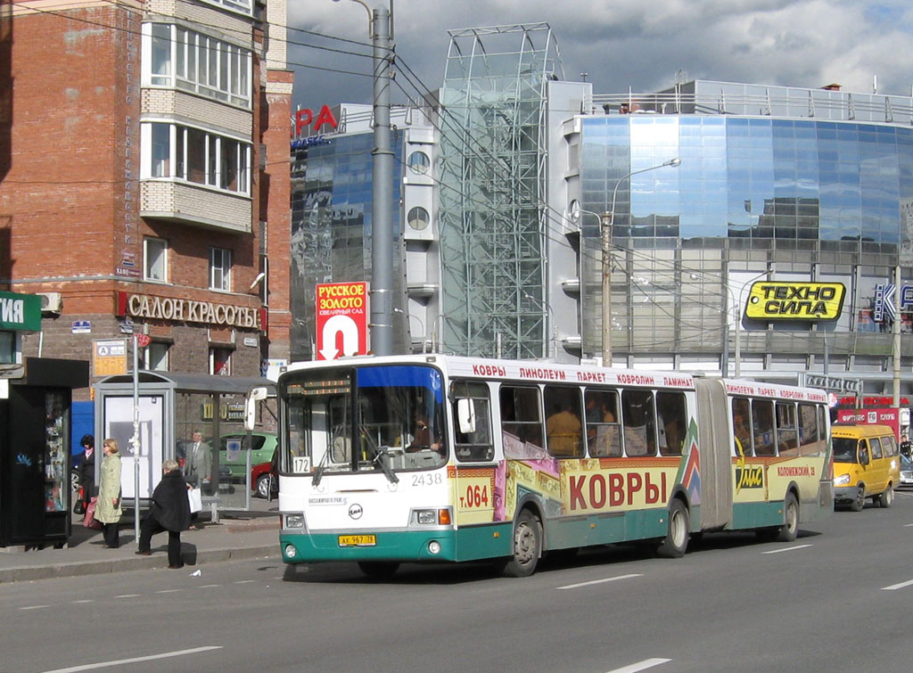 Санкт-Петербург, ЛиАЗ-6212.00 № 2438