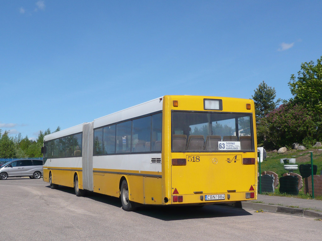 Литва, Mercedes-Benz O405G № 518