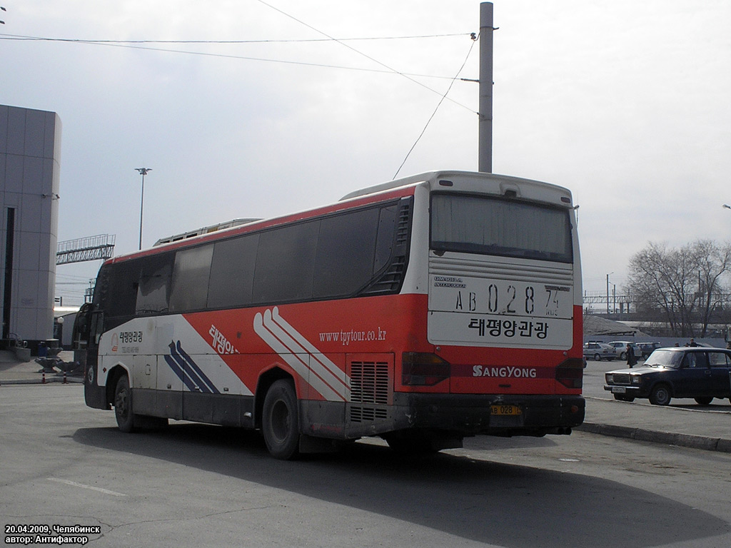 Челябинская область, SsangYong TransStar № АВ 028 74