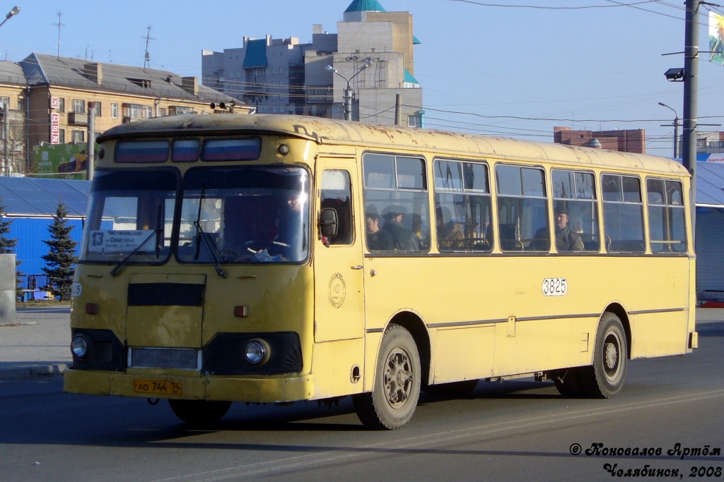 Челябинская область, ЛиАЗ-677М № 3825