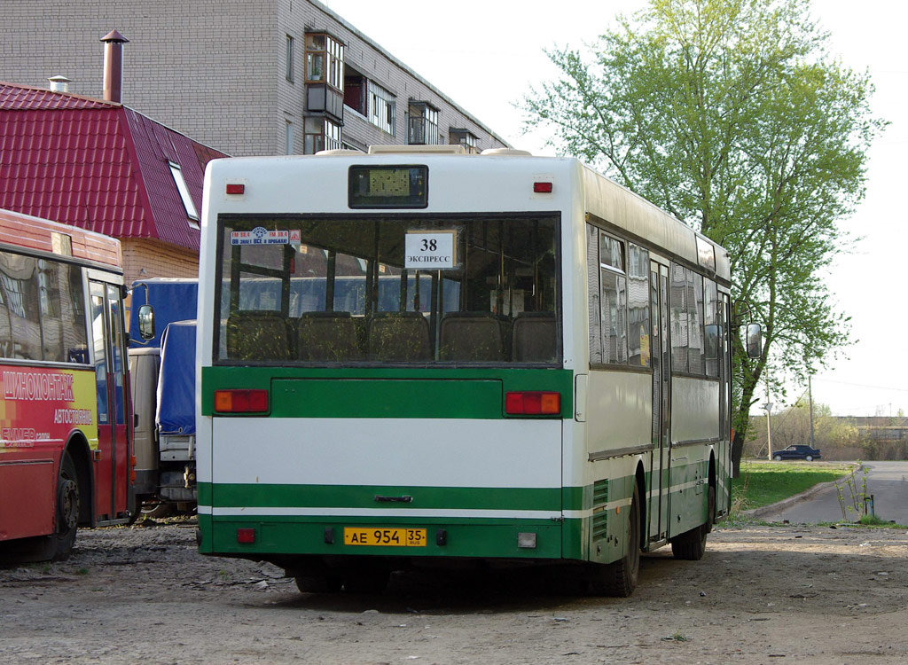 Вологодская область, Mercedes-Benz O405 № АЕ 954 35