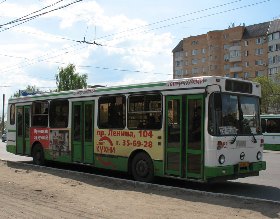 Тульская область, ЛиАЗ-5256.35 № 1052