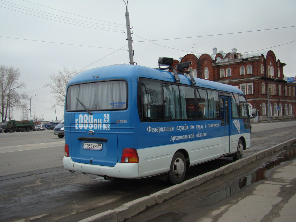 Архангельская область, Hyundai County Deluxe № Е 089 ВН 29