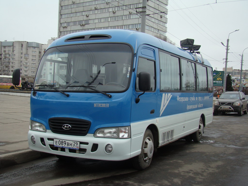 Архангельская область, Hyundai County Deluxe № Е 089 ВН 29