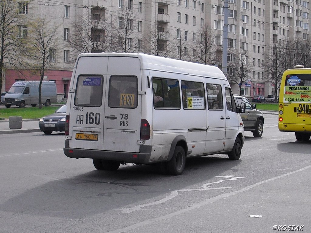 Санкт-Петербург, Mercedes-Benz Sprinter W904 408CDI № 13005