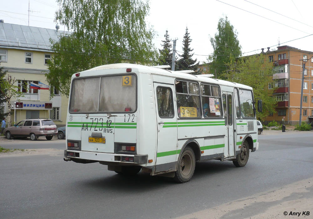 Марий Эл, ПАЗ-3205-110 № 172