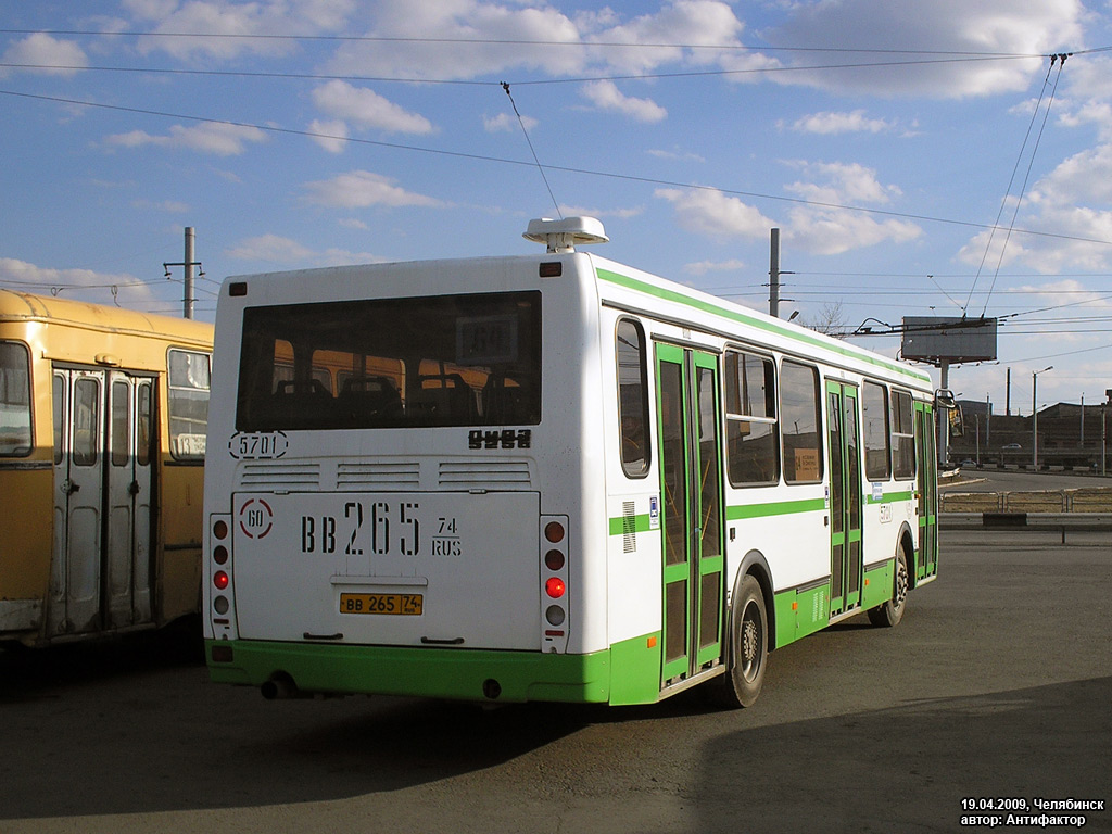 Челябинская область, ЛиАЗ-5256.26 № 5701