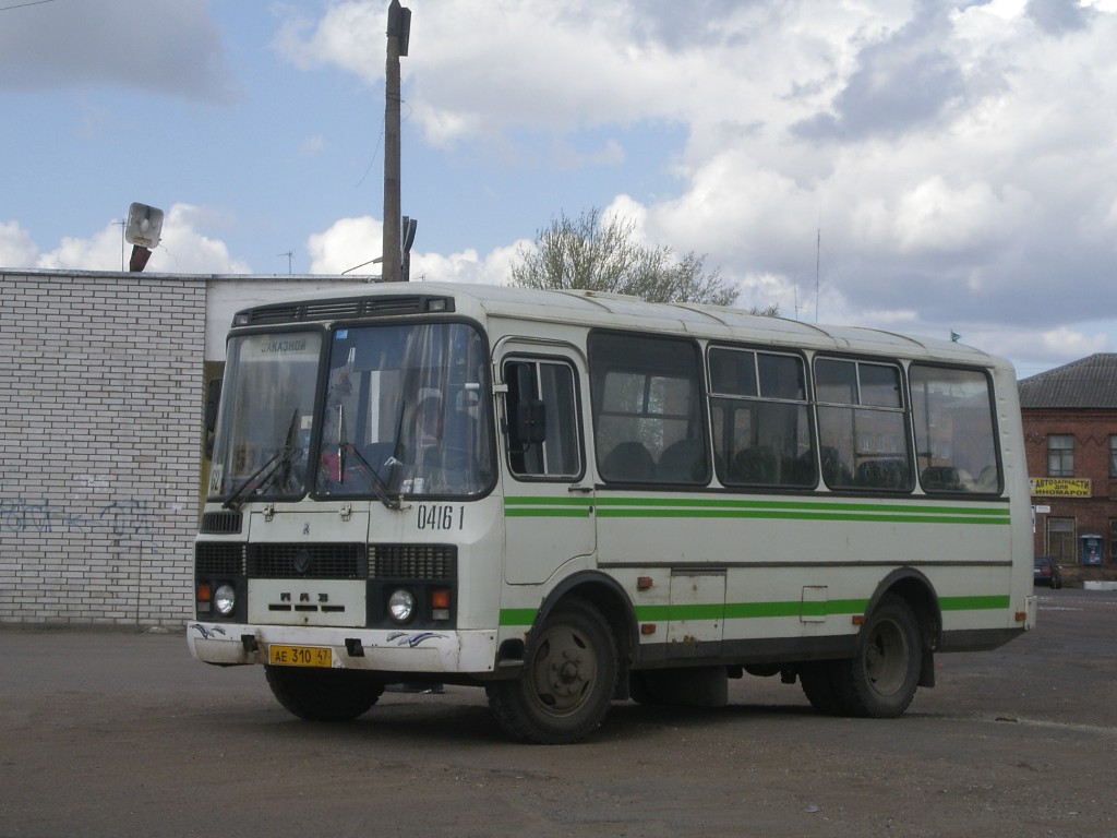 Ленинградская область, ПАЗ-32054 № 04161