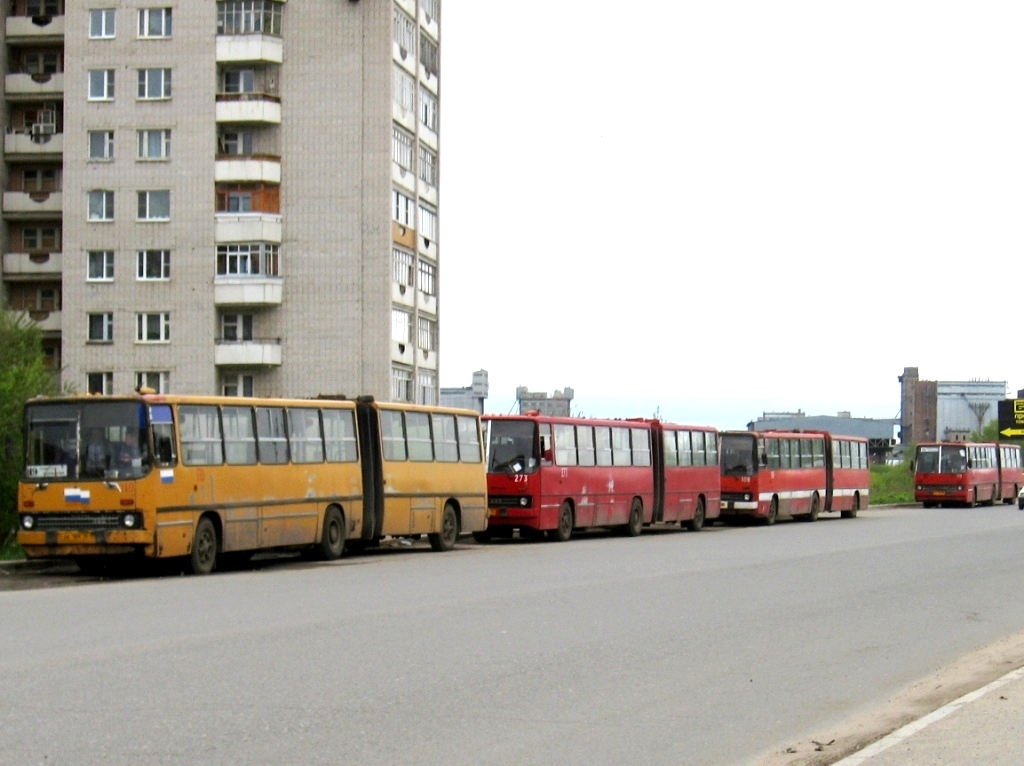 Obwód wołogodzki, Ikarus 280.33 Nr 110; Obwód wołogodzki — Miscellaneous photos