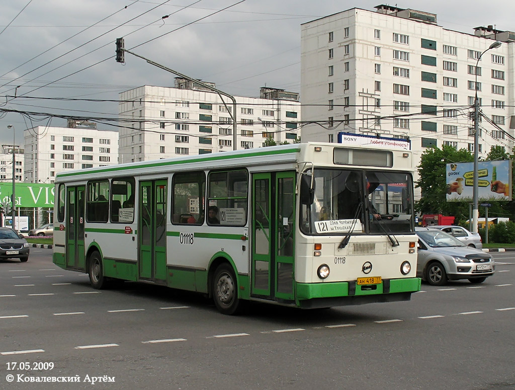 Москва, ЛиАЗ-5256.25 № 01118